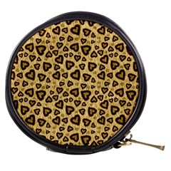 Leopard Heart 01 Mini Makeup Bags by jumpercat