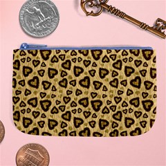 Leopard Heart 01 Large Coin Purse by jumpercat