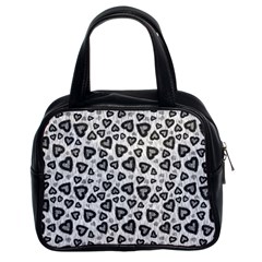 Leopard Heart 02 Classic Handbags (2 Sides) by jumpercat