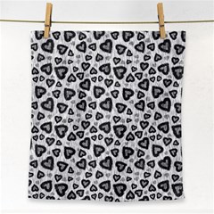 Leopard Heart 02 Face Towel by jumpercat