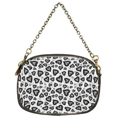 Leopard Heart 02 Chain Purses (two Sides)  by jumpercat