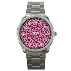 Leopard Heart 03 Sport Metal Watch