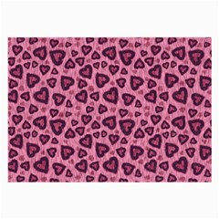 Leopard Heart 03 Large Glasses Cloth (2-side)