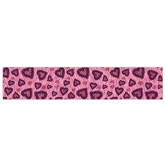 Leopard Heart 03 Small Flano Scarf by jumpercat