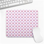 Pixel Hearts Large Mousepads Front