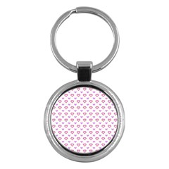 Pixel Hearts Key Chains (round)  by jumpercat