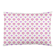 Pixel Hearts Pillow Case by jumpercat