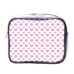 Pixel Hearts Mini Toiletries Bags Front