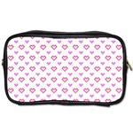 Pixel Hearts Toiletries Bags Front