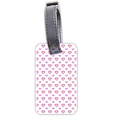 Pixel Hearts Luggage Tags (two Sides) by jumpercat