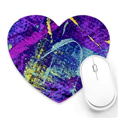 Ink Splash 01 Heart Mousepads by jumpercat