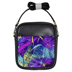 Ink Splash 01 Girls Sling Bags by jumpercat