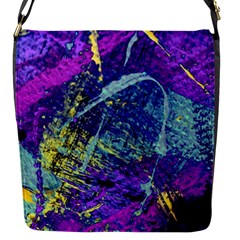 Ink Splash 01 Flap Messenger Bag (s) by jumpercat