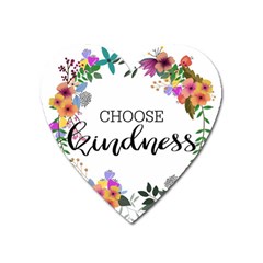 Choose Kidness Heart Magnet by SweetLittlePrint