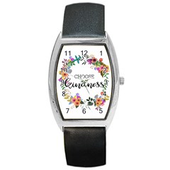 Choose Kidness Barrel Style Metal Watch by SweetLittlePrint