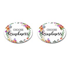 Choose Kidness Cufflinks (oval) by SweetLittlePrint