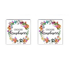 Choose Kidness Cufflinks (square) by SweetLittlePrint