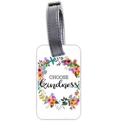 Choose Kidness Luggage Tags (two Sides) by SweetLittlePrint