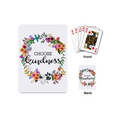 Choose Kidness Playing Cards (mini)  by SweetLittlePrint