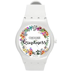 Choose Kidness Round Plastic Sport Watch (m) by SweetLittlePrint