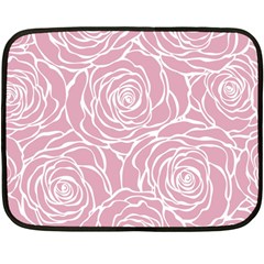 Pink Peonies Fleece Blanket (mini) by NouveauDesign