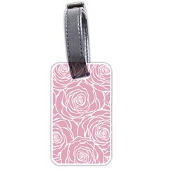 Pink Peonies Luggage Tags (two Sides) by NouveauDesign