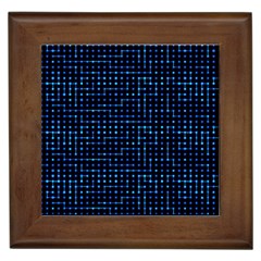 Sci Fi Tech Circuit Framed Tiles by jumpercat