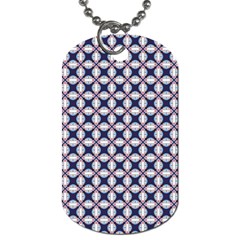 Kaleidoscope Tiles Dog Tag (one Side)