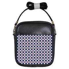 Kaleidoscope Tiles Girls Sling Bags