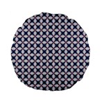 Kaleidoscope Tiles Standard 15  Premium Flano Round Cushions Front