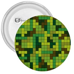 Tetris Camouflage Forest 3  Buttons by jumpercat