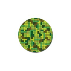 Tetris Camouflage Forest Golf Ball Marker (10 Pack) by jumpercat