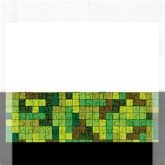 Tetris Camouflage Forest Rectangular Jigsaw Puzzl by jumpercat