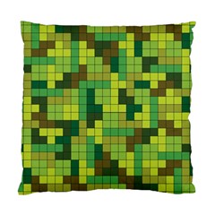 Tetris Camouflage Forest Standard Cushion Case (one Side) by jumpercat