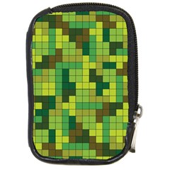 Tetris Camouflage Forest Compact Camera Cases by jumpercat