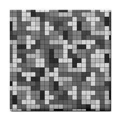 Tetris Camouflage Urban Tile Coasters by jumpercat