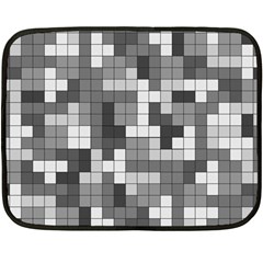 Tetris Camouflage Urban Double Sided Fleece Blanket (mini)  by jumpercat