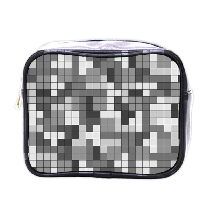 Tetris Camouflage Urban Mini Toiletries Bags