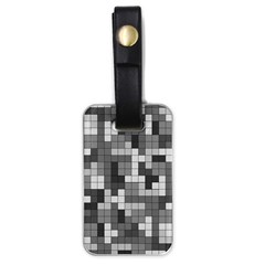 Tetris Camouflage Urban Luggage Tags (one Side)  by jumpercat