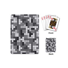 Tetris Camouflage Urban Playing Cards (mini) 