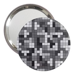 Tetris Camouflage Urban 3  Handbag Mirrors by jumpercat