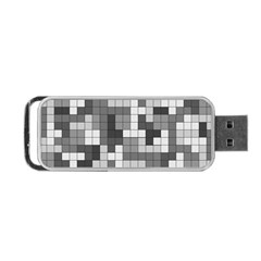 Tetris Camouflage Urban Portable Usb Flash (one Side) by jumpercat