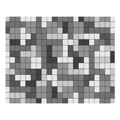 Tetris Camouflage Urban Double Sided Flano Blanket (large)  by jumpercat