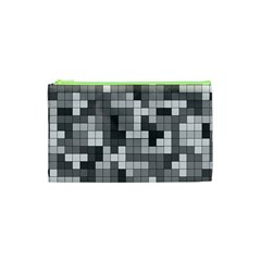 Tetris Camouflage Urban Cosmetic Bag (xs) by jumpercat