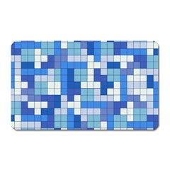 Tetris Camouflage Marine Magnet (rectangular) by jumpercat