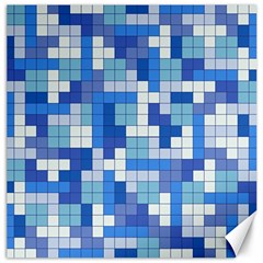 Tetris Camouflage Marine Canvas 20  X 20   by jumpercat