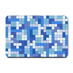 Tetris Camouflage Marine Small Doormat  by jumpercat