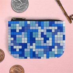 Tetris Camouflage Marine Mini Coin Purses by jumpercat