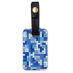 Tetris Camouflage Marine Luggage Tags (one Side)  by jumpercat