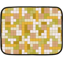 Tetris Camouflage Desert Double Sided Fleece Blanket (mini)  by jumpercat